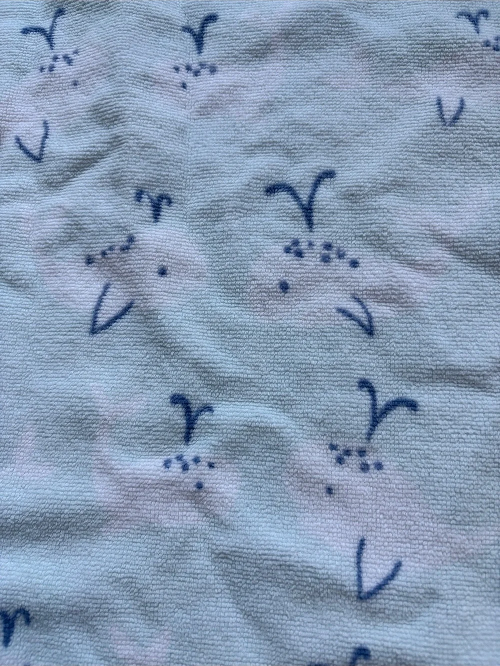 Pottery Barn Kids Yellow Hooded Baby Towel with Bunny Face Print
